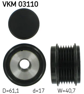 Rueda libre alternador Audi A8 D3 · Audi A5 · Audi A4 B8