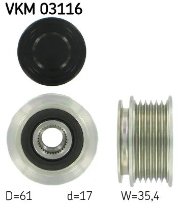 Rueda libre alternador Audi A4 B5 · Audi A6 C5 · Audi A6 C5 Avant