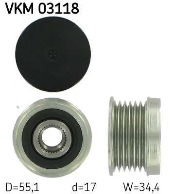 Rueda libre alternador Audi A3 · Audi A3 Sportback · Audi A3 Convertible