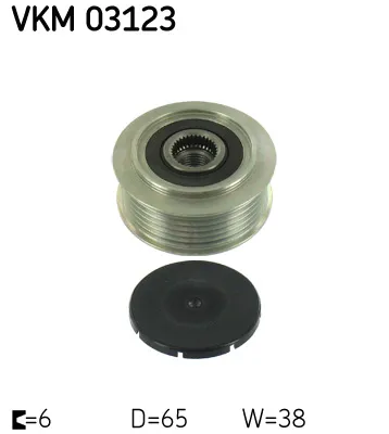Rueda libre alternador Audi A6 C6 · Audi A6 C6 Avant · Audi A6 Allroad C6