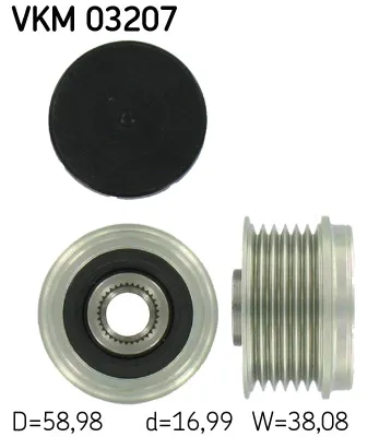 Rueda libre alternador Alfa Romeo MITO · Bmw 3 · Bmw 3 Touring