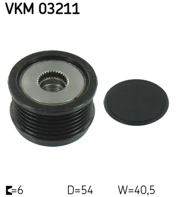 Rueda libre alternador Alfa Romeo GIULIETTA · Alfa Romeo GIULIETTA Hatchback Van · Chrysler DELTA
