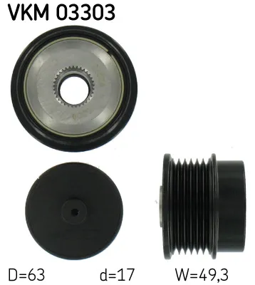 Rueda libre alternador Citroën C6 · Citroën C5 III · Citroën C5 III Break