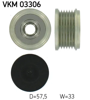 Rueda libre alternador Citroën EVASION MPV · Citroën JUMPY I · Citroën BERLINGO / BERLINGO FIRST Box Body/MPV