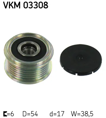 Rueda libre alternador Citroën JUMPY I · Citroën BERLINGO / BERLINGO FIRST Box Body/MPV · Citroën BERLINGO / BERLINGO FIRST MPV