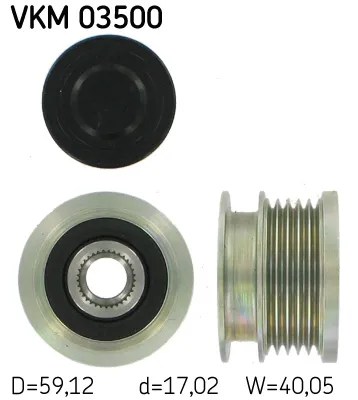 Rueda libre alternador Opel MERIVA A MPV · Opel ASTRA H · Opel ASTRA H Estate