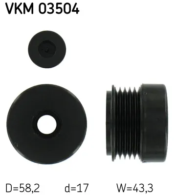 Rueda libre alternador Opel ASTRA G Hatchback · Opel ASTRA G Estate · Opel ASTRA G Saloon