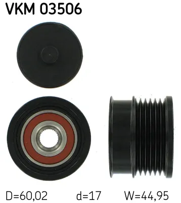 Rueda libre alternador Opel VECTRA C · Opel VECTRA C GTS · Opel SIGNUM Hatchback