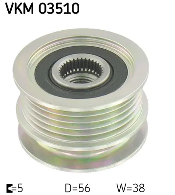 Rueda libre alternador Opel VECTRA C · Opel VECTRA C GTS · Opel SIGNUM Hatchback