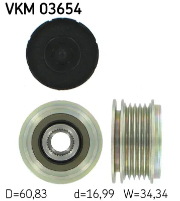 Rueda libre alternador Ford KUGA I · Volvo S40 II · Volvo V50
