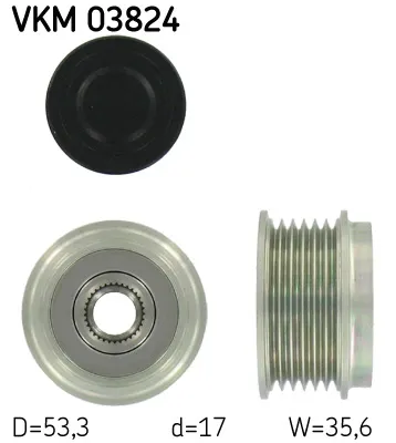 Rueda libre alternador Mercedes-Benz VITO Bus · Mercedes-Benz VITO Van · Mercedes-Benz V-CLASS