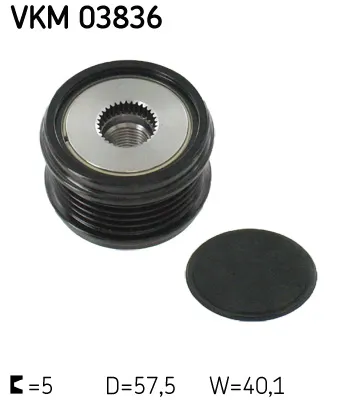 Rueda libre alternador Mercedes-Benz A-CLASS · Mercedes-Benz B-CLASS Sports Tourer · Smart FORFOUR