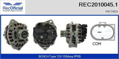 Alternador Fiat DUCATO Bus · Fiat DUCATO Van