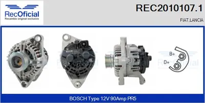 Alternador Fiat BRAVA · Fiat BRAVO I · Fiat MAREA
