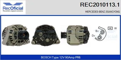 Alternador Mercedes-Benz 124 Coupe · Mercedes-Benz 124 Saloon · Mercedes-Benz 124 T-Model