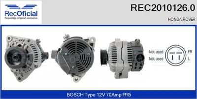 Alternador Rover 800 Coupe · Rover 800 · Honda ACCORD V