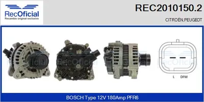 Alternador Peugeot 607 · Peugeot 407 · Peugeot 407 SW