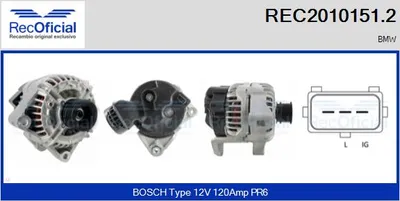 Alternador Bmw 7 · Bmw 5 · Bmw 5 Touring