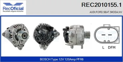 Alternador Seat CORDOBA · Audi A4 B5 · Seat IBIZA II