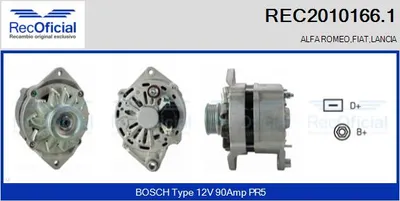 Alternador Fiat CROMA · Lancia DEDRA · Lancia DELTA II