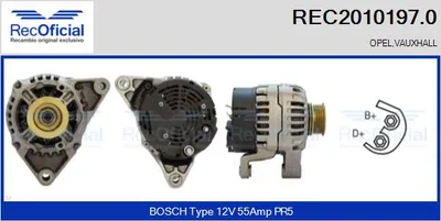 Alternador Opel CORSA B
