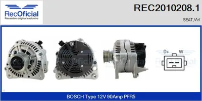 Alternador Vw POLO III · Seat AROSA