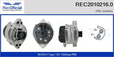 Alternador Opel COMBO Box Body/MPV · Opel CORSA B · Opel OMEGA B Estate
