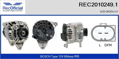 Alternador Audi A4 B5 · Vw PASSAT B5 · Audi A6 C5