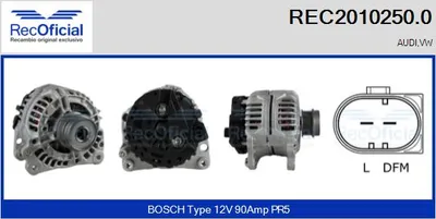 Alternador Audi A4 B5 · Vw PASSAT B5 · Vw PASSAT B5 Variant