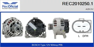 Alternador Audi A4 B5 · Vw PASSAT B5 · Vw PASSAT B5 Variant