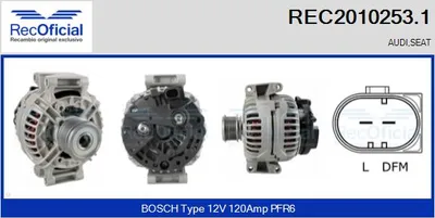 Alternador Audi A4 B5 · Audi A6 C5 · Audi A6 C5 Avant