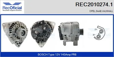 Alternador Saab 9-5 · Opel ASTRA G Hatchback · Opel ASTRA G Estate