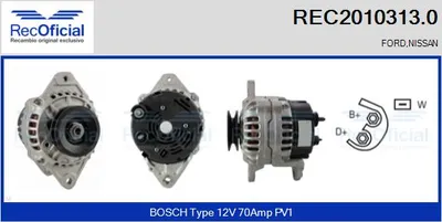 Alternador Nissan TERRANO II · Ford MAVERICK