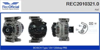 Alternador Fiat CROMA