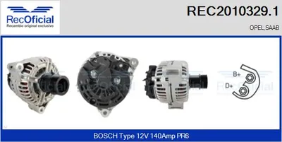 Alternador Opel OMEGA B Estate · Saab 9-5 · Opel OMEGA B