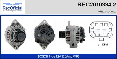 Alternador Opel VECTRA C · Opel VECTRA C GTS · Opel SIGNUM Hatchback
