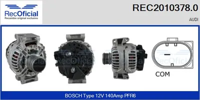 Alternador Audi A5 · Audi A4 B8 · Audi A4 B8 Avant