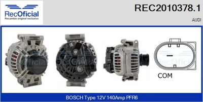 Alternador Audi A5 · Audi A4 B8 · Audi A4 B8 Avant