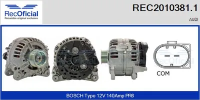 Alternador Audi A5 · Audi A4 B8 · Audi A4 B8 Avant