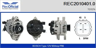 Alternador Toyota YARIS