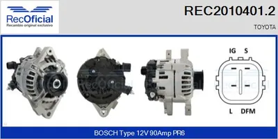 Alternador Toyota YARIS