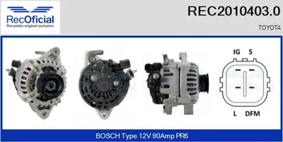 Alternador Toyota YARIS