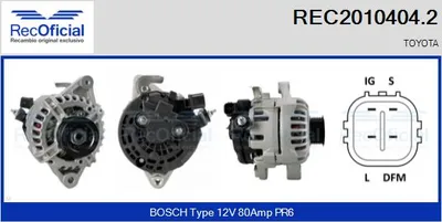Alternador Toyota YARIS