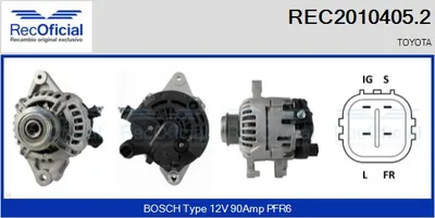 Alternador Toyota YARIS