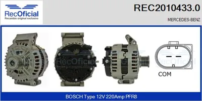 Alternador Mercedes-Benz M-CLASS · Mercedes-Benz GL-CLASS