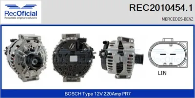 Alternador Mercedes-Benz S-CLASS · Mercedes-Benz S-CLASS Coupe