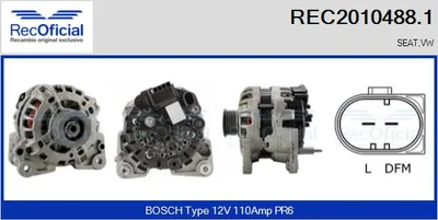 Alternador Vw POLO V · Vw POLO V Saloon