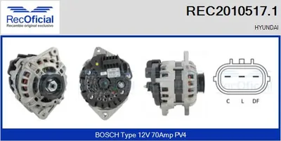 Alternador Hyundai i10 I
