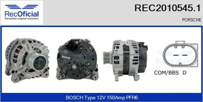 Alternador Porsche 911 · Porsche BOXSTER · Porsche 911 Convertible