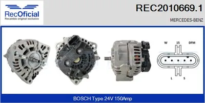 Alternador Renault CLIO I · Peugeot 306 Hatchback · Peugeot 306 Convertible